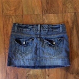 Stylish Mossimo Blue Denim Mini Skirt